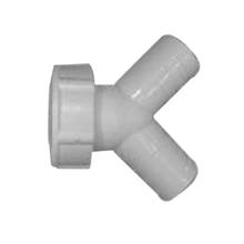 Afløbsforskruning dobbelt 1" x 3/4" x 3/4"